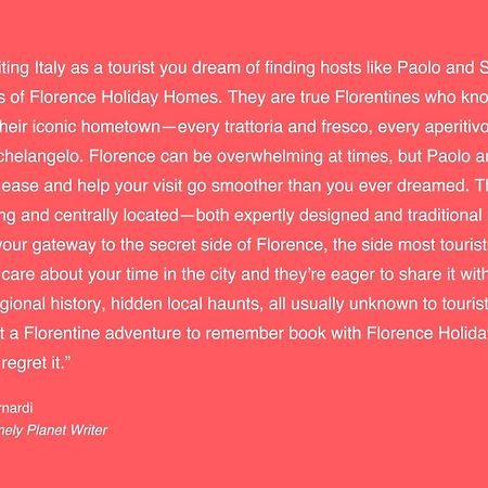 Florence Holiday Homes Santa Maria Novella Екстериор снимка